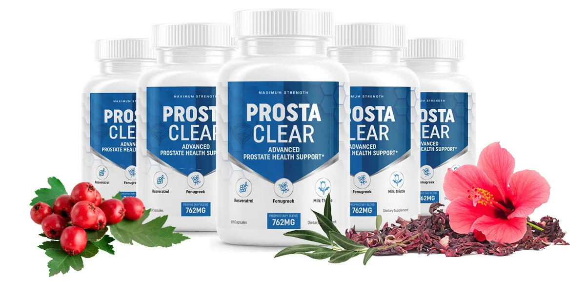 ProstaClear — Maximum Strength Advanced Prostate Health Support, 262mg, 60 Capsules